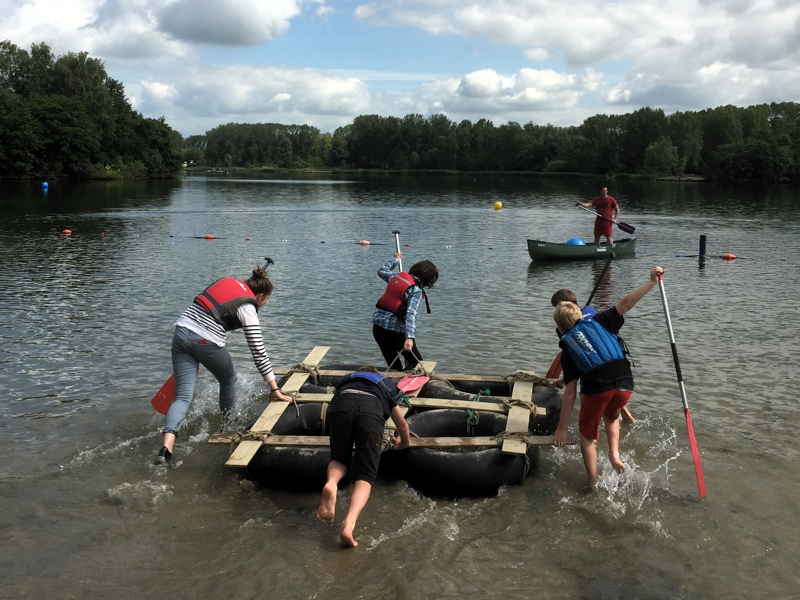 rafting